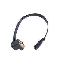 Coms 컴스 NT923 HDMI 젠더(HDMI F/DVI F) 25cm / DVI ㄱ자 꺾임