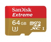 SanDisk 샌디스크 SDSQXAF-064G MicroSDHC/XC, Extreme, Class10, UHS-I (U3), 667배속 MicroSDHC 64GB