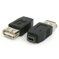 Coms 컴스 G2379 USB 젠더 미니 5핀 - USB A(F)/Mini 5핀 B 타입(F)