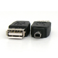 Coms 컴스 G2381 USB 젠더 미니 4핀 - USB A(F) / USB Mini 4핀(M)