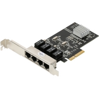 N-450 PCI Express 쿼드 기가비트 랜카드(Realtek)(슬림PC겸용)