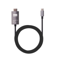 Coms 컴스 ZW368 USB 3.1 컨버터 케이블 / 3M / Type-C to HDMI 2.0, 4K@60Hz (갤S8/S8+/노트8/V30 전용)