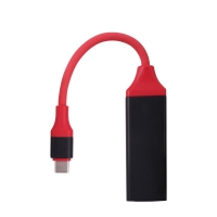 Coms 컴스 IE322 USB 3.1(Type C) 변환 케이블(HDTV) 20cm