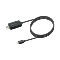 Coms 컴스 BT207 USB 3.1 Type C to HDMI 변환 컨버터 (2M / full HD @60Hz / Black / 경제형)