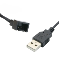 Coms 컴스 NA968 쿨러 케이블(USB 전원) 2P(M