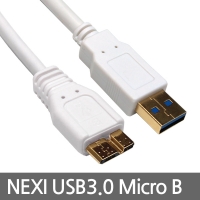 NEXI 넥시 NX-USB3.0 AM-MICRO B TYPE USB 3.0 케이블 [AM-Micro B] 0.5M (NX33)