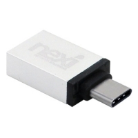 NEXI 넥시 NX-USB3.1G USB(F) to USB C타입(M) 변환젠더 실버 (NX328)