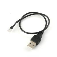 Coms 컴스 NA194  USB 전원(5V) 케이블, USB(M)/2P(M),20cm - 그래픽카드 쿨러용