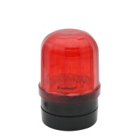 Coms 컴스 BF042 LED 경광등 자석부착형 / Red Light / D형 배터리(2ea)사용