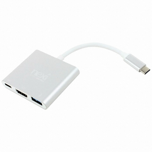 NEXI 넥시 NX-USB31HDMI USB Type-C to HDMI 컨버터, 오디오 지원 (NX366)