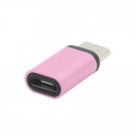 Coms 컴스 BT098 USB 3.1 Type C OTG 젠더 Rose Gold