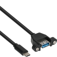 넷메이트 NMB-CUF301 USB3.1 Gen1(3.0) CM-AF 판넬형 케이블 0.1M