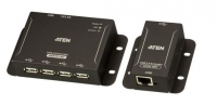 ATEN 에이텐 UCE3250 4-포트 USB 2.0 CAT 5 연장기 최대 50m